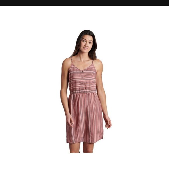 Kuhl Lucie Dress Large Peonie NWOT - Picture 1 of 8